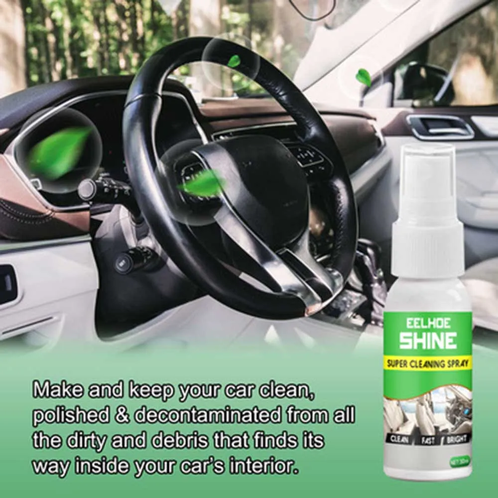 

Cleaner Leather Cleaner Interior Mini Plastic Dashboard Portable Small