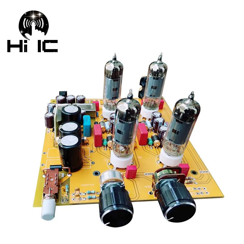 Olive Bile Preamp Предварительный усилитель трубки Buffer 6K4 мини HIFI Tone Плата усилителя DC12V