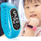 Новые детские часы светодиодные цифровые спортивные часы для мальчиков девочек мужчин женщин электронный силиконовый браслет наручные часы Reloj Nino