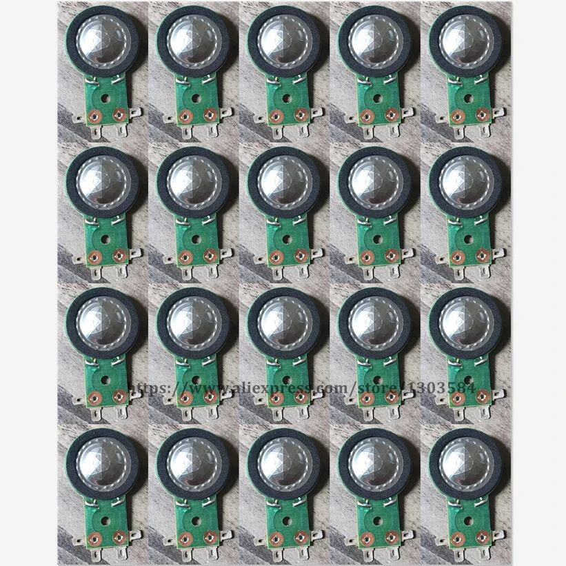 20 шт Foster/Fostex титановый купольный твитер диафрагма N30 025N08 025H27 025H30 Fostex Foster N08 H025N08 8ohm |