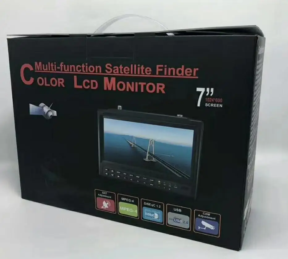 KPT-716TS DVB-S2 DVB-T2 satllite Finder meter Satellite TV Receiver MPEG-4 Modulator better satlink ws-6979 6933