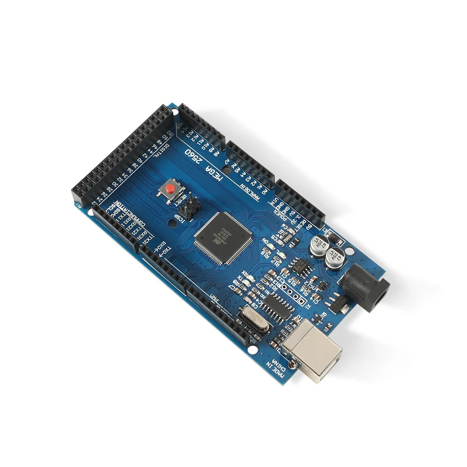 Плата Mega 2560 R3 Mega2560 Rev3 для Arduino (Φ Ch340 Ch340g) с совместимым Usb кабелем|Аксессуары