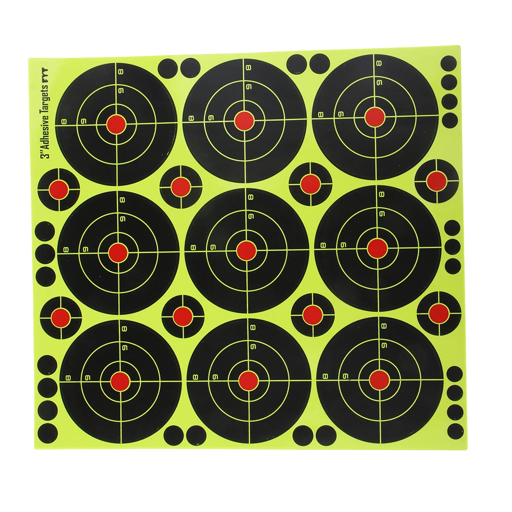 

90Pcs Shooting Targets, 3 inch Splatter Reactive Paper Targets for Training