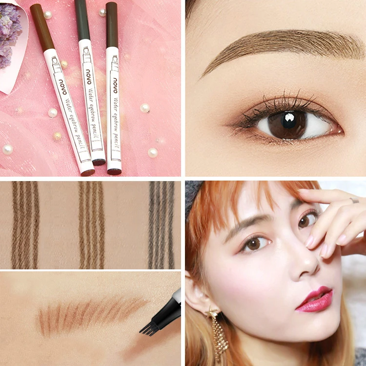 Карандаш для бровей очень тонкая миниатюрная Водонепроницаемая жидкая подводка