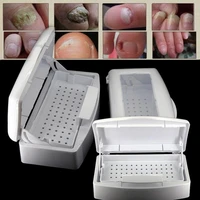 nail art nail tools sterilizer tray sterilization box disinfection container manicure tools for salon nails accessoires
