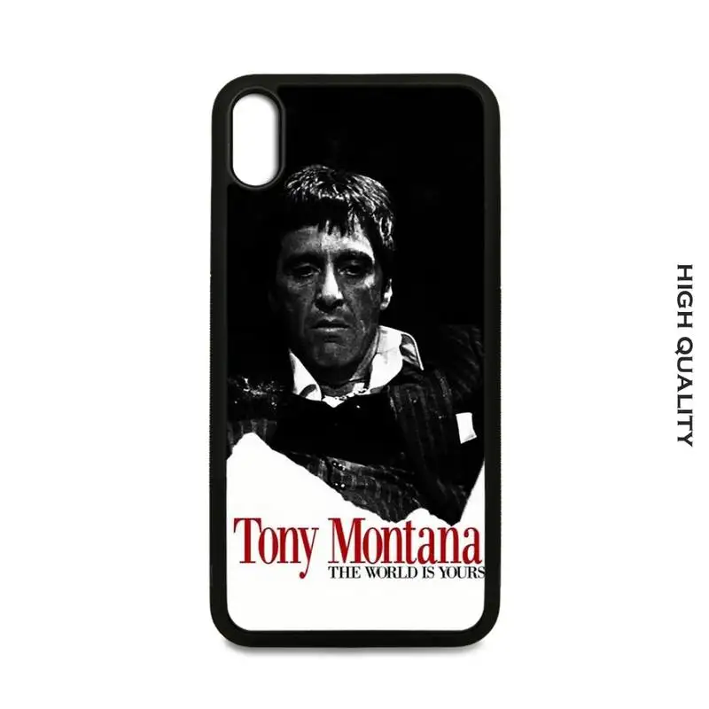 

Scarface Godfather Soft TPU Hard PC Phone Cover For IPhone 12 11 Pro Max Xs X Xr 7 8 6 6s Plus Se 2020 Case
