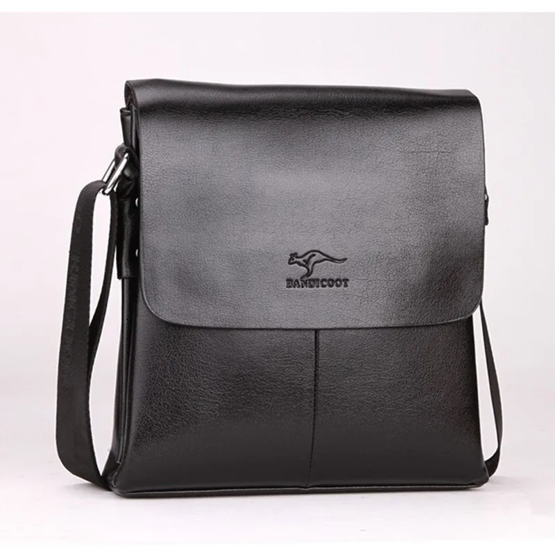 2021 Роскошная брендовая мужская сумка мессенджер кенгуру через плечо из мягкой