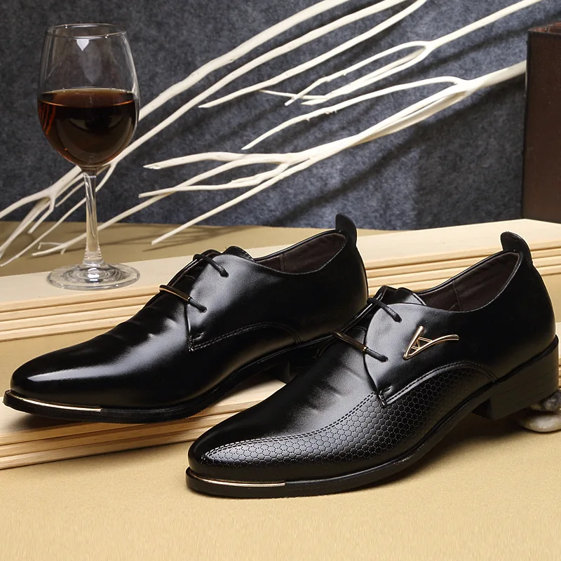 

Мужские осенние свадебные туфли оксфорды роскошные классические кожаные туфли на шнуровке деловые повседневные кожаные туфли мужские модные деловые туфли на плоской подошве