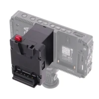 fotga mini nano v lock mount plate adapter to np f970 battery power supply for monitor transmission z cam e2 s6f6 camera %e2%80%8b %e2%80%8b