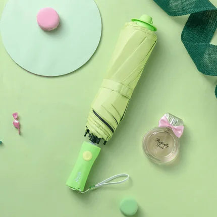 

Creative Spray Umbrella Summer Cooling Sunscreen Umbrella power bank Umbrella Multifunctional Anti-UV Folding Umbrella