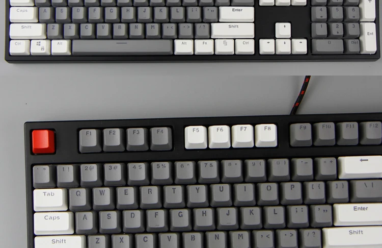 1 комплект ANSI 104 87 Механическая клавиатура PBT с подсветкой ключ колпачок для MX переключатели полупрозрачный ключ крышка s Для EVA Sunshine Dolch queen