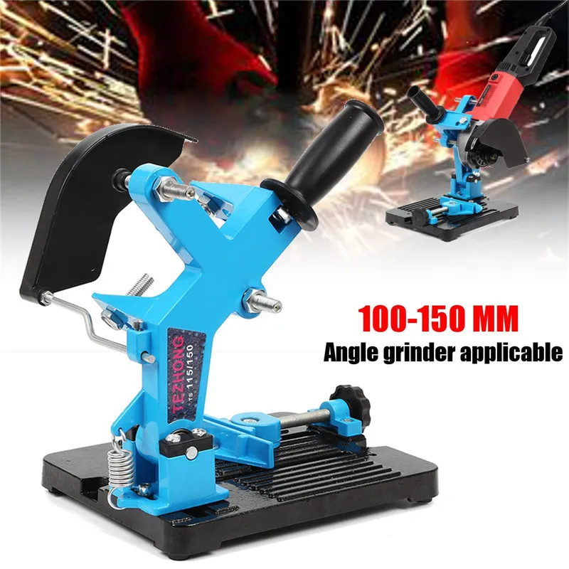 

Angle Grinder Stand Double Bearing Bracket For 115-150 Angle Cutter Support Bracket Holder Dock Cast Iron Base Holder