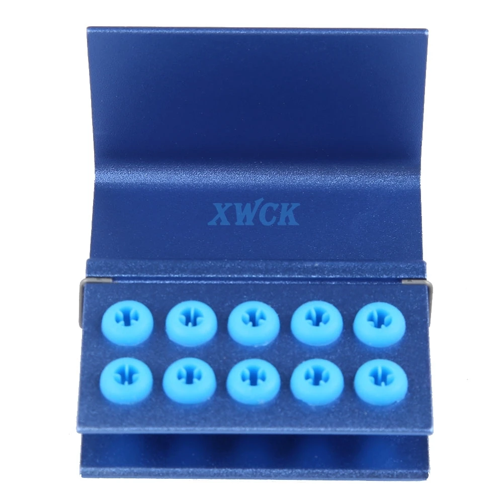 10 отверстий технические блоки стоматологический автоклавируемый держатель Burs