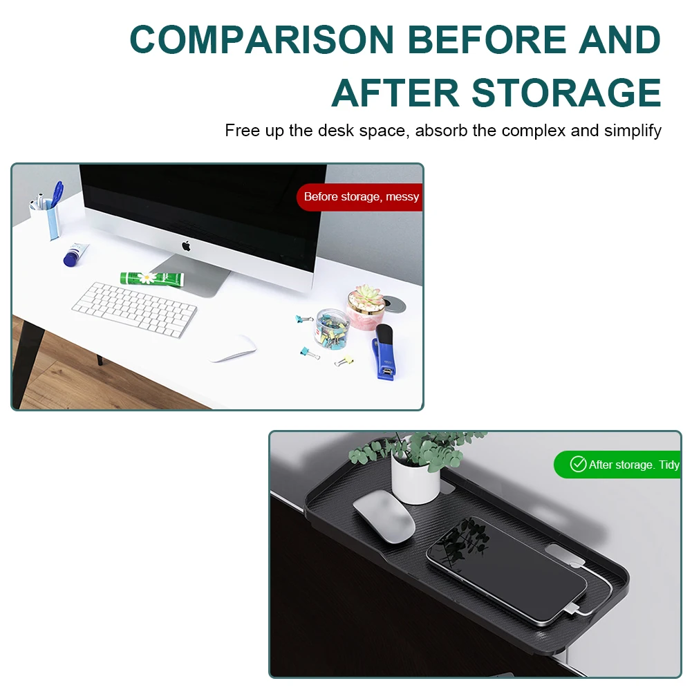 Adjustable Multifunctional Screen Top Monitor Shelf No Punching TV Set Box Router Computer Storage Shelves | Дом и сад