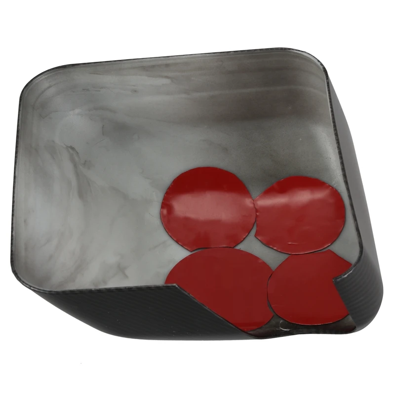 Новое углеродное волокно боковое зеркало заднего вида Накладка подходит для Jeep