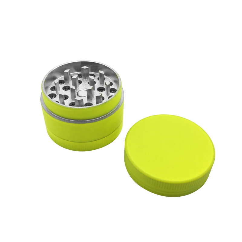 Резиновая краска конфетного цвета курение травяной 40 мм 3 слойная мини дробилка