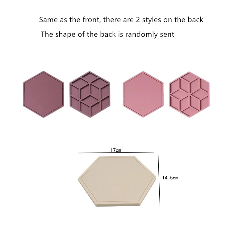 Креативные силиконовые подставки противоскользящие термоизолированные коврики