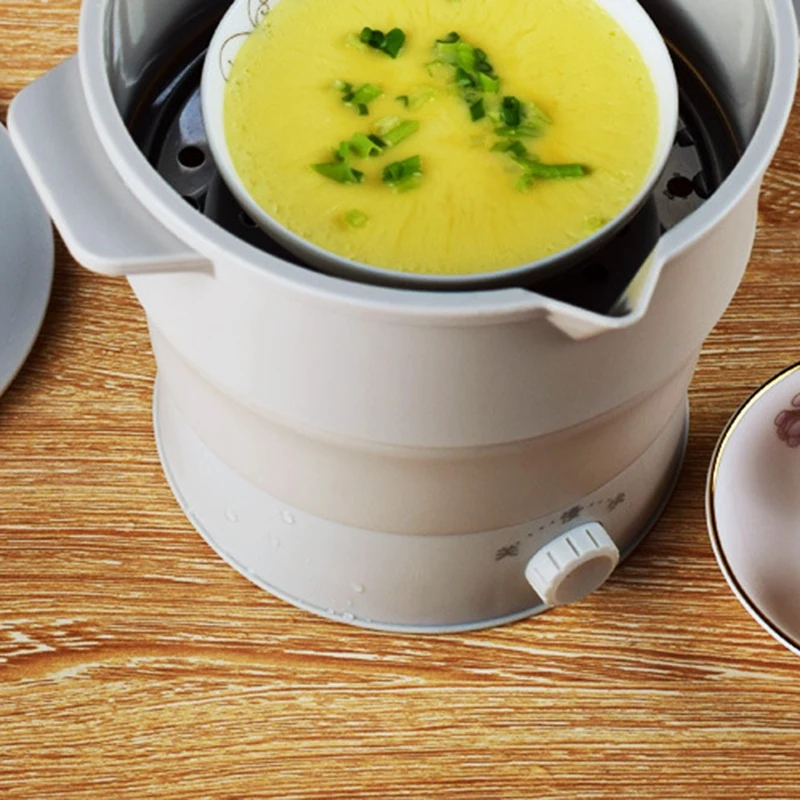 220 В складной электрический чайник Силиконовый портативный дорожный для воды