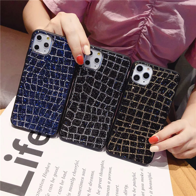 Luxury Glitter Shining Sequins Case For Huawei P20 Lite P30 PRO honor 8x 7C 8a mate 20 pro 10 30 Y6 Y7 Y9 2019 TPU cover | Мобильные