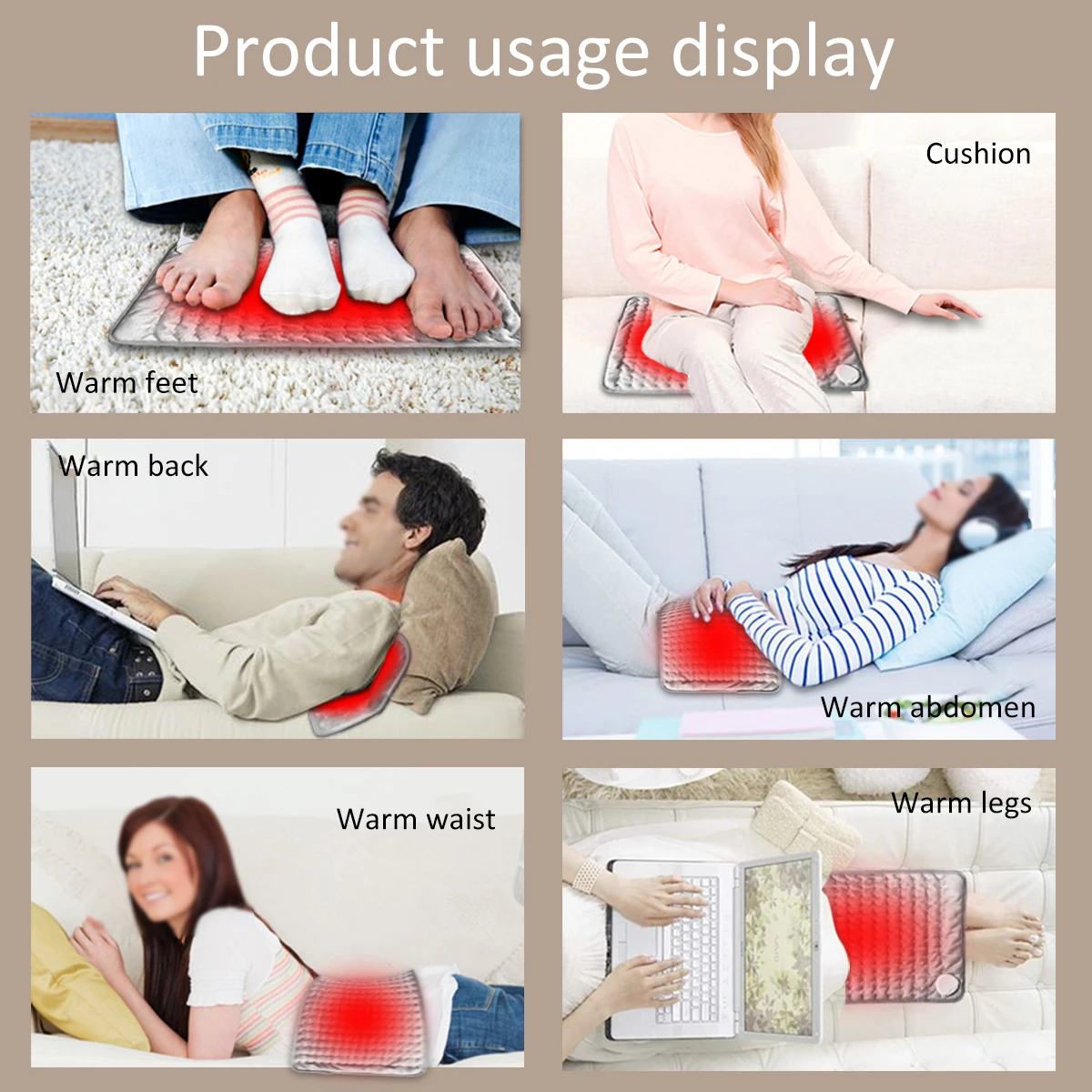 Multi-functional Winter Electric Blanket Heating Pad Rapid and Uniformity | Дом и сад