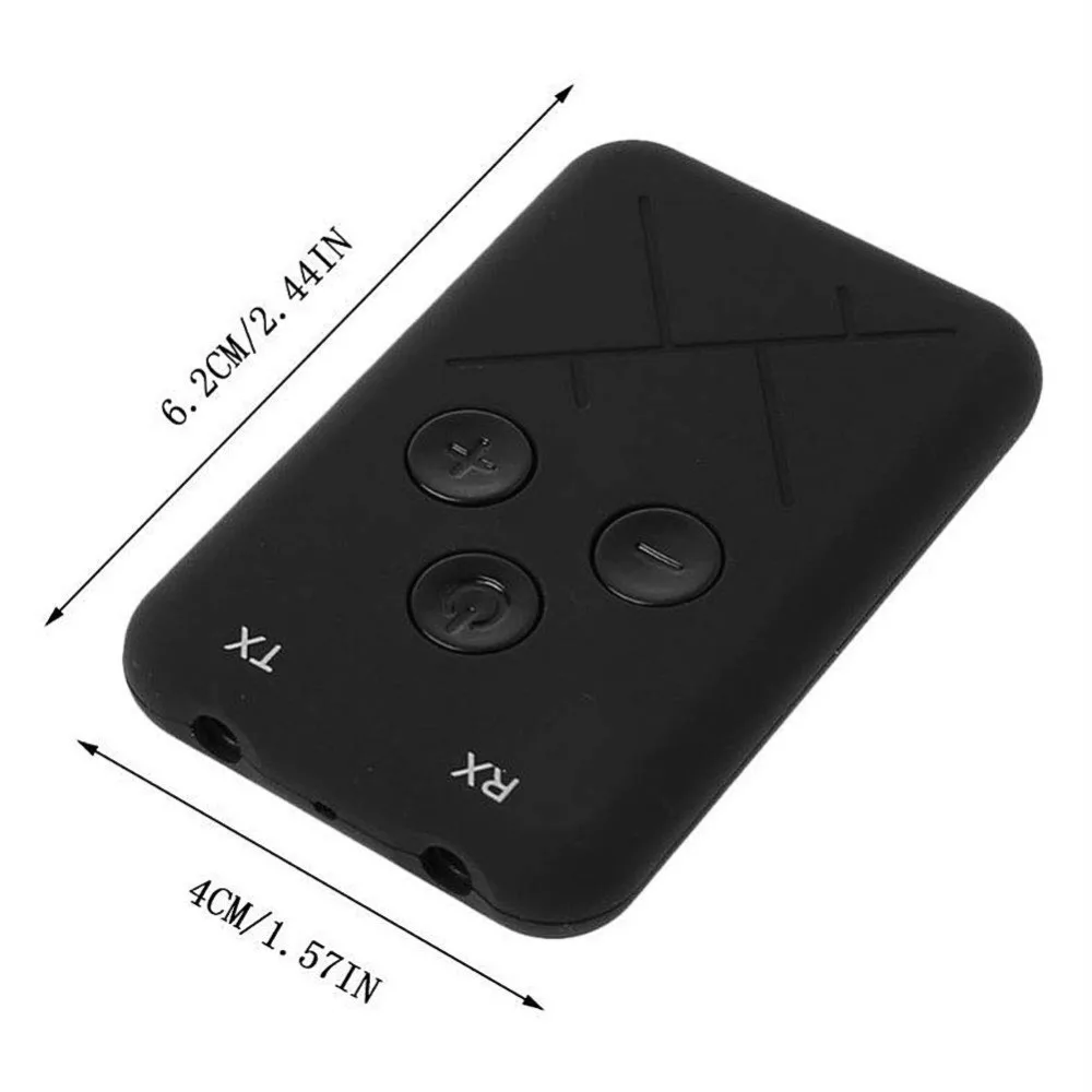 ZEXMTE 2 в 1 беспроводной Bluetooth передатчик для телевизора ПК музыкальный аудио адаптер ресивер с 3,5 мм Aux для наушников, динамиков