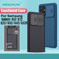 for samsung galaxy a52 a72 a52s a22 a32 a42 4g 5g case nillkin camshield case slide camera protection back cover for samsung a52
