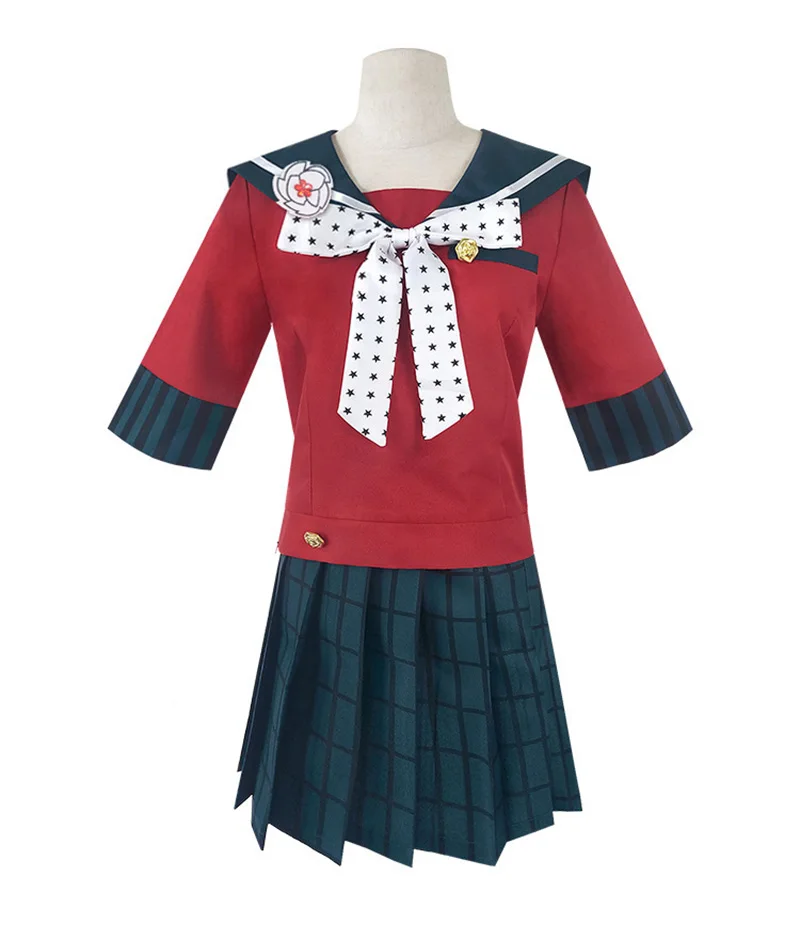 Игра Danganronpa V3 Косплей харукава Маки маскарадный костюм для женщин моряка