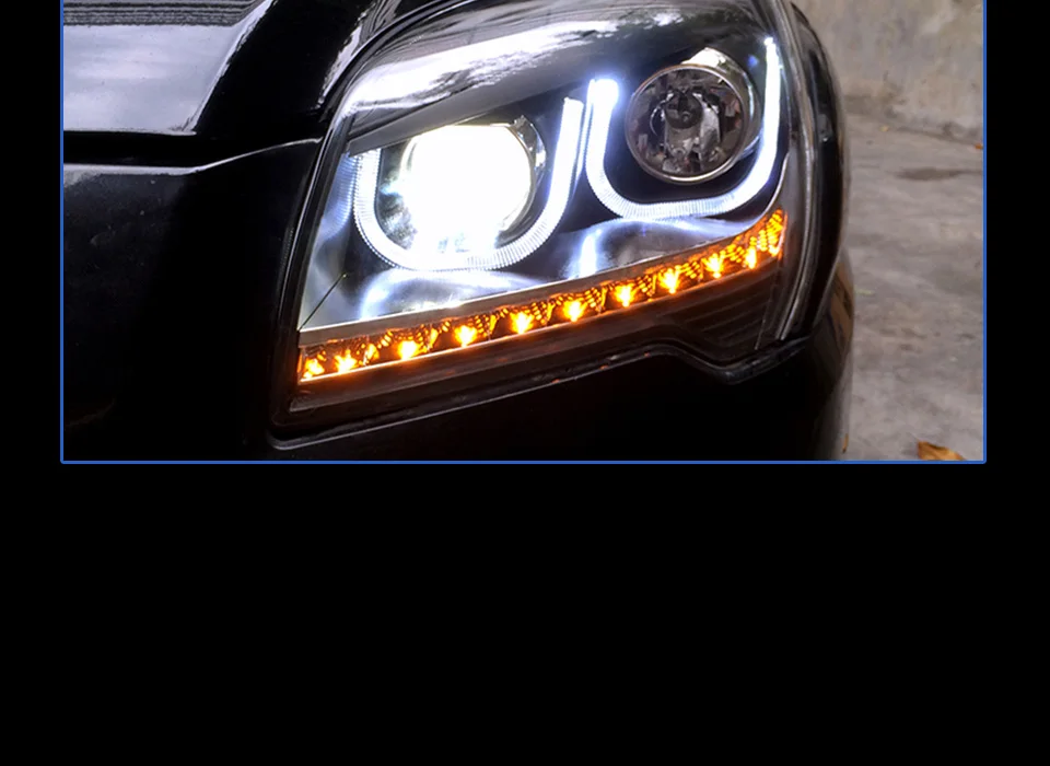 Фары для KIA Sportage 2007-2013 DRL дневные ходовые огни головная лампа светодиодный Биксеноновая лампа Противотуманные фары тюнинг автомобильные аксессуары