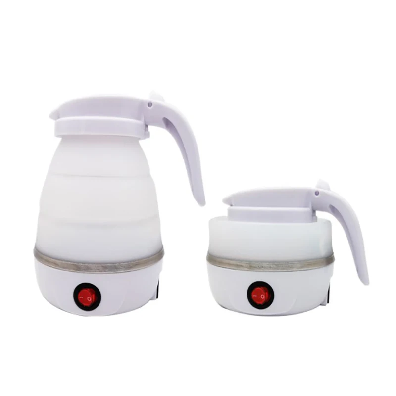 

Travel Home Folding Kettle Portable Boiling Water Home Electric Kettle Durable Silicone Foldable Kettle Mini Automatic Power Off