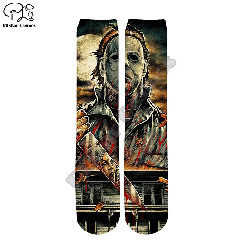 PLstar Cosmos Хэллоуин ужас популярные смешные унисекс новые модные повседневные