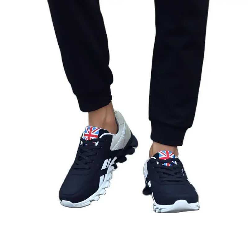 

Hot sale 2021 New Men Sneakers Light Breathable Running Shoes Outdoor Comfortable Leisure Lace Up Gym Shoes chaussures zapatos