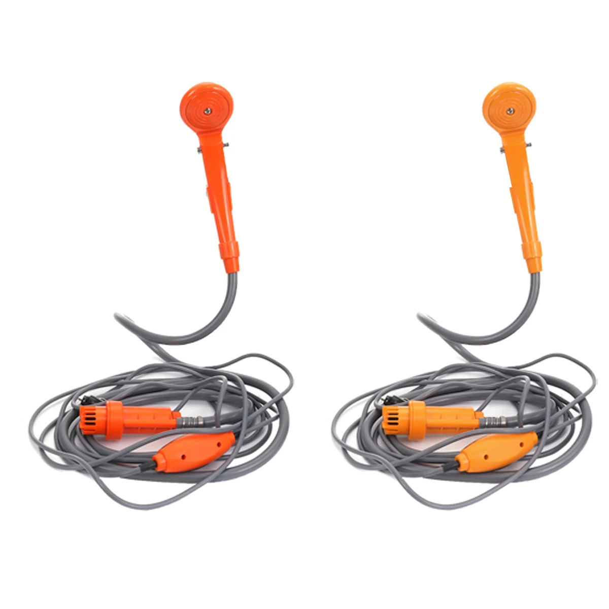 

12V Portable Outdoor Camping Shower Handheld Kit With Bucket Travel Hiking Shower Home Car Wash Plant Watering Pet Cleaning