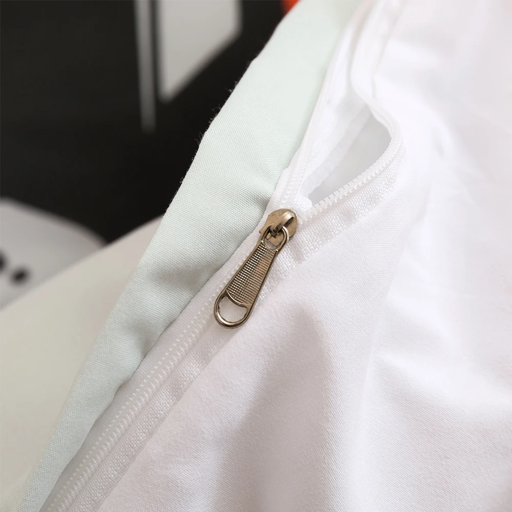 

Japan Anime Neighbor Totoro Duvet Cover Luxury for Kids Black and White Bedding Set 3D Quilt King Size Kawaii Bedroom Set Queen