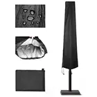 Водонепроницаемый чехол для зонта с УФ-защитой, зонтик из ткани Оксфорд с консолью, защита от дождя для внутреннего дворика, сада, ресторана