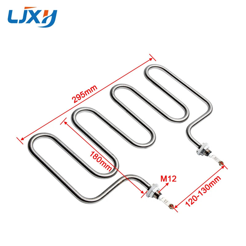 

LJXH Коммерческая посуда оборудование, нагревательный элемент, трубка 220 В/380 В, кВт/2 кВт/3 кВт/кВт, водонагреватель