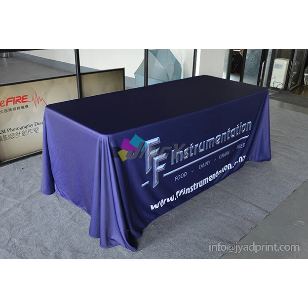 8 футов скатерти с логотипом выставочные столы настольные печать на заказ|logo table