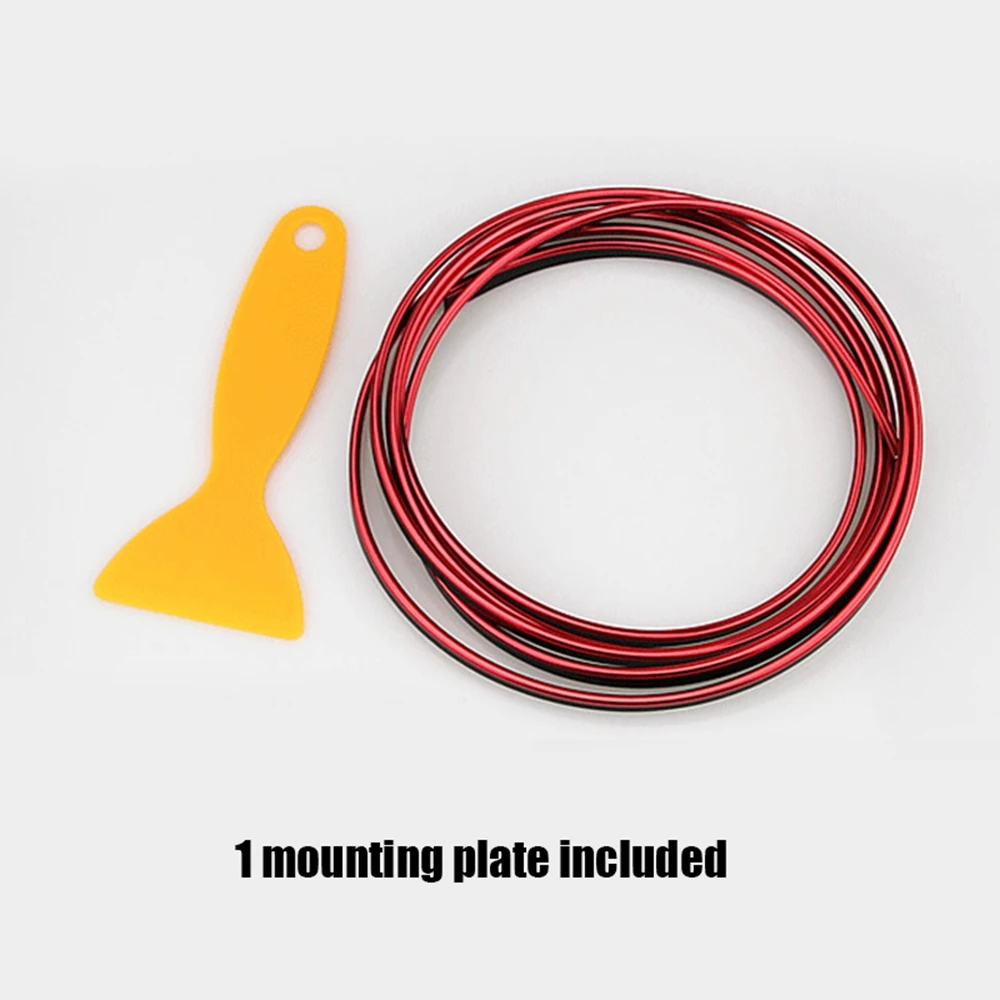 

Car Seal Styling Interior Stickers Decoration Moulding Trim Car Door Dashboard Air Outlet Steering Strips Fit for Most Car Lands