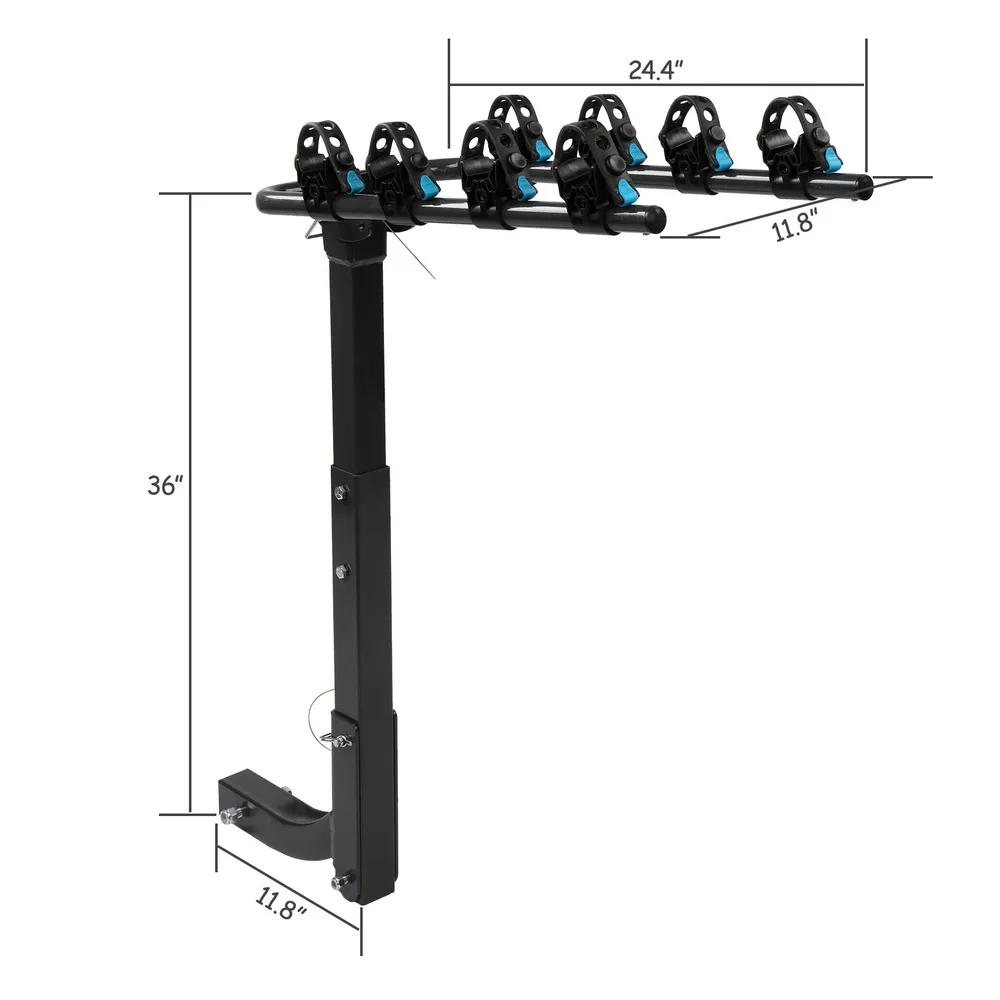 

Four-car square tube tailstock