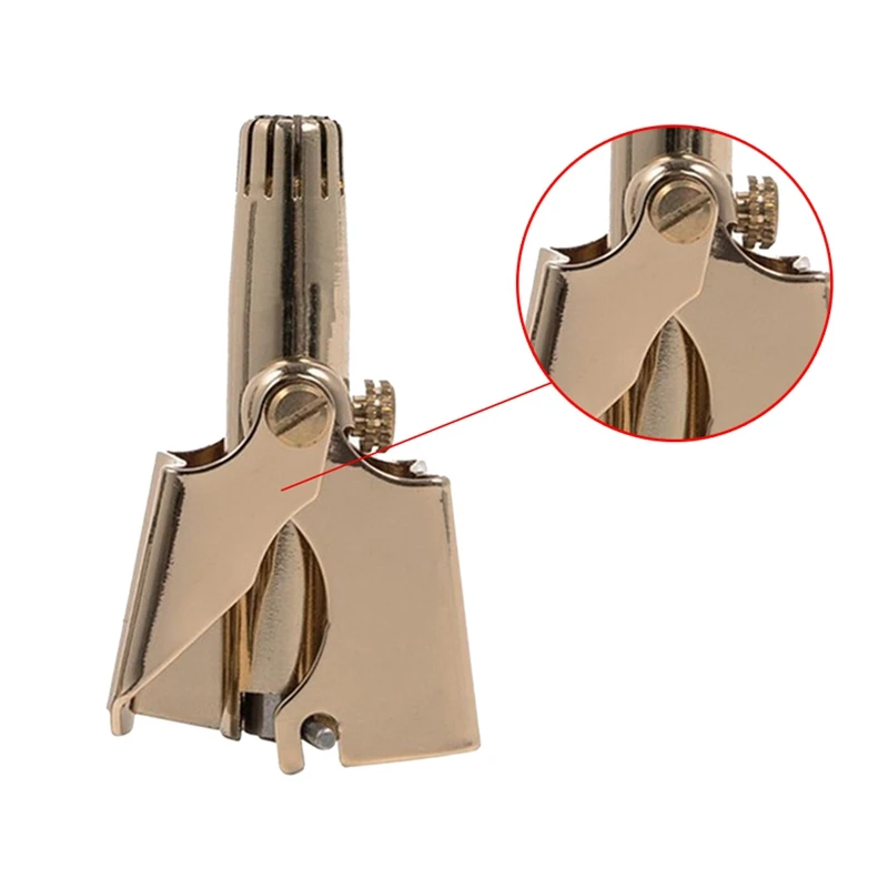 

Manual Stainless Steel Washing Nose Trimmer Device Mechanical Ear Nose Hair Trimmer Shaving and Hair Removal Tools