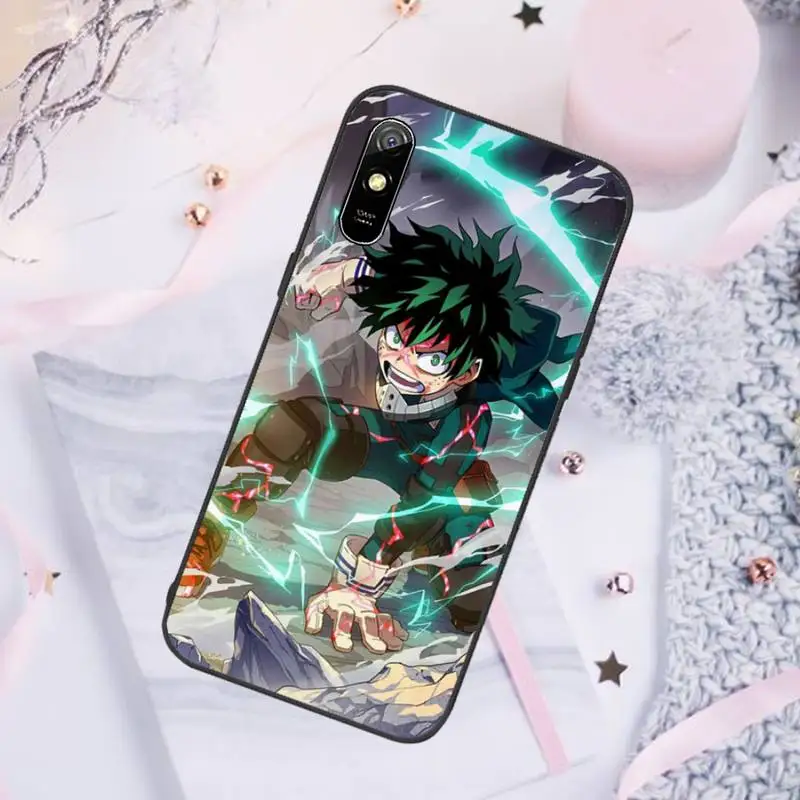 

Anime my hero academia figure Phone Case For Xiaomi Redmi note 7 8 9 pro 8T 9A 9S Mi Note 10 Lite pro