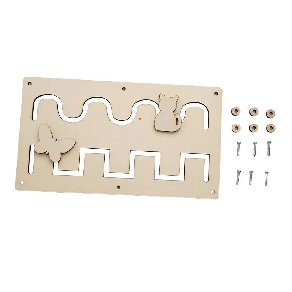

Baby Busy Board Diy Accessories Material Duck Slide Busyboard Early Childhood Education Wooden Toys Scrapbook Puzzle Supplies