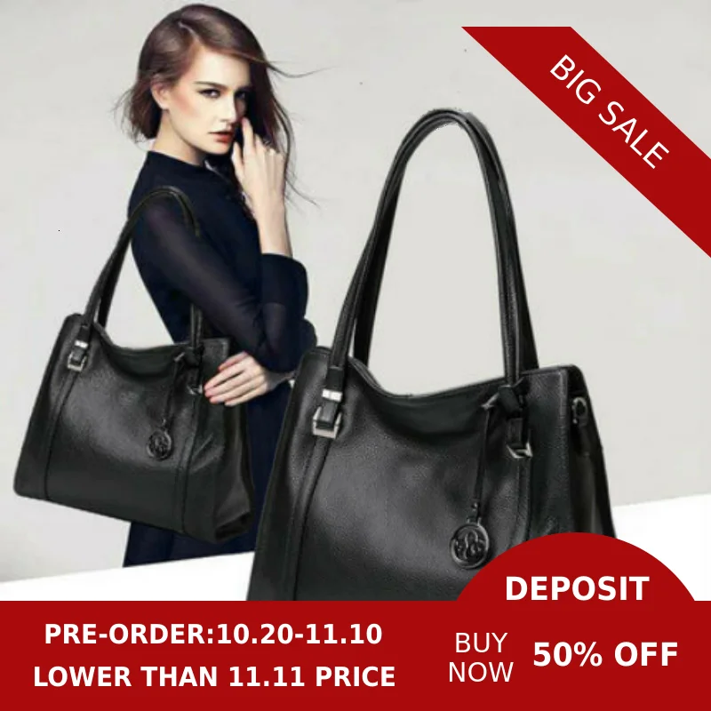 Сумки шопперы для женщин из натуральной кожи роскошные брендовые сумки и сумочки