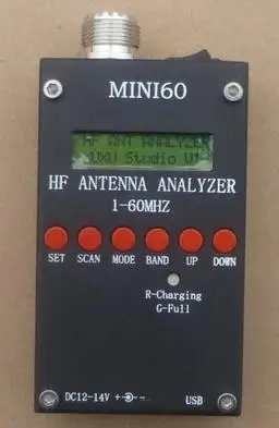 Сверхлегкий анализатор антенн SARK 100 MINI60 1 60 МГц для ПК с частотой коротких волн