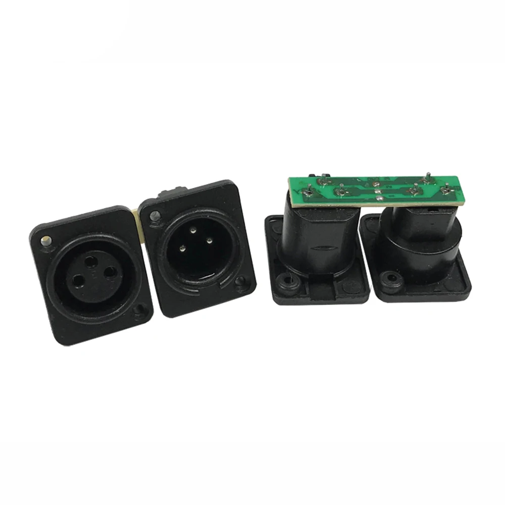 DMX512 XLR комплектующие для светодиодного освещения 10/шт/20 шт/30 шт./50 шт.|Эффект сцены|