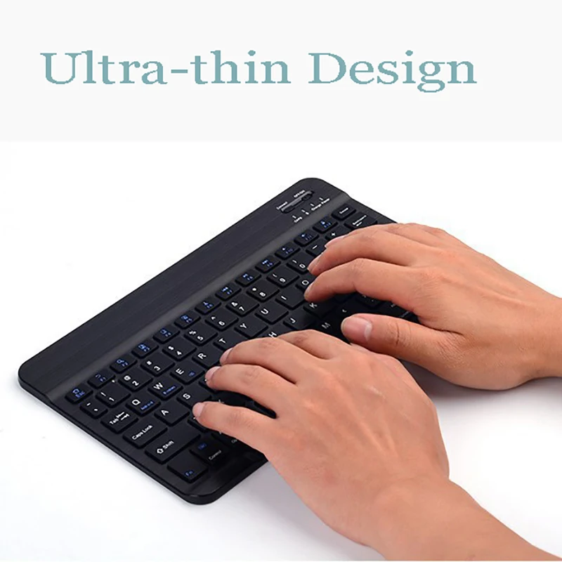 

Wireless Keyboard for Ipad Keyboard Bluetooth Thin and Light 3 System for Mobile Phone Tablet Keyboard External 7-9-10 Inch