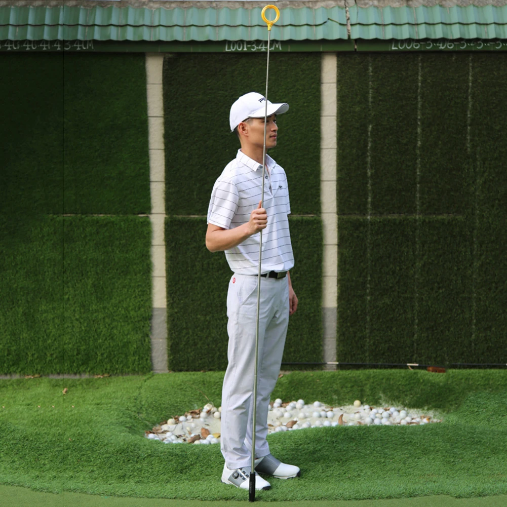 

Golf Ball Pick Up Tools Telescopic Golf Ball Retriever Retracted Golf Pick up Automatic Locking Scoop Picker Golf Accessories