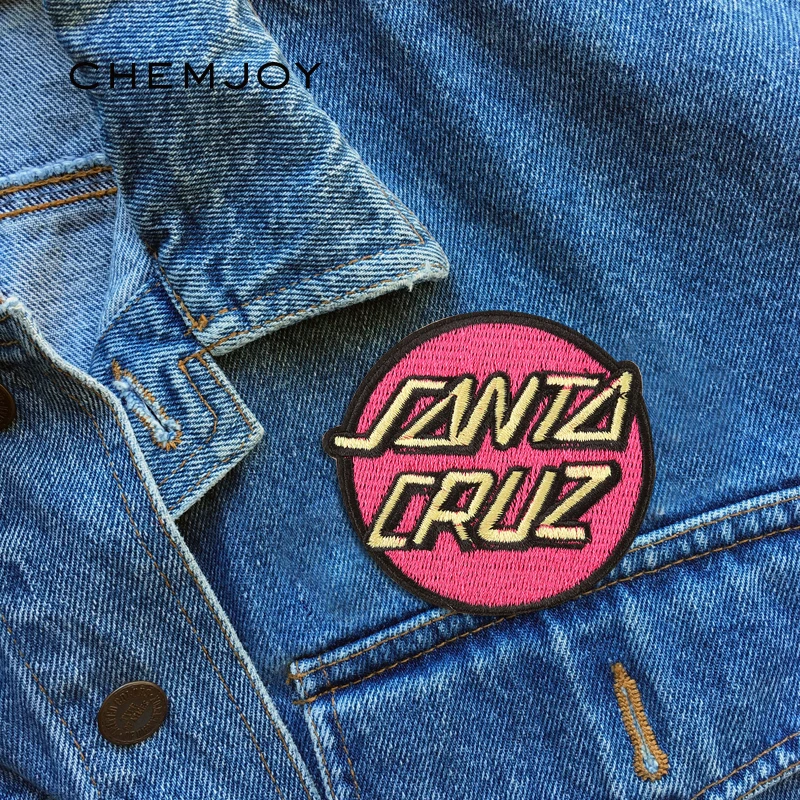 Вышивка с помощью утюга для скейтборда нашивка одежды надписью на спине наклейка