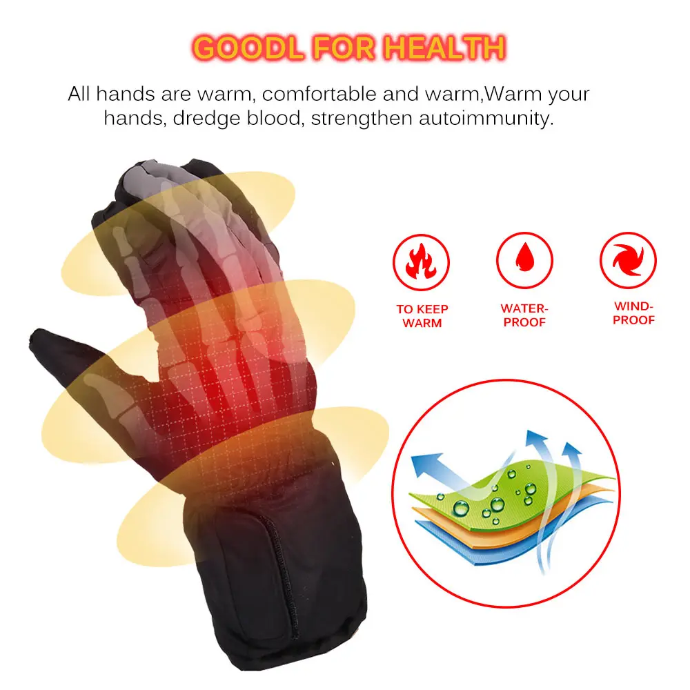 

Winter Warm Touchscreen Thermal Cycling Bicycle Bike Ski Outdoor Camping Hiking Motorcycle Gloves Sports Full Finger Equipment