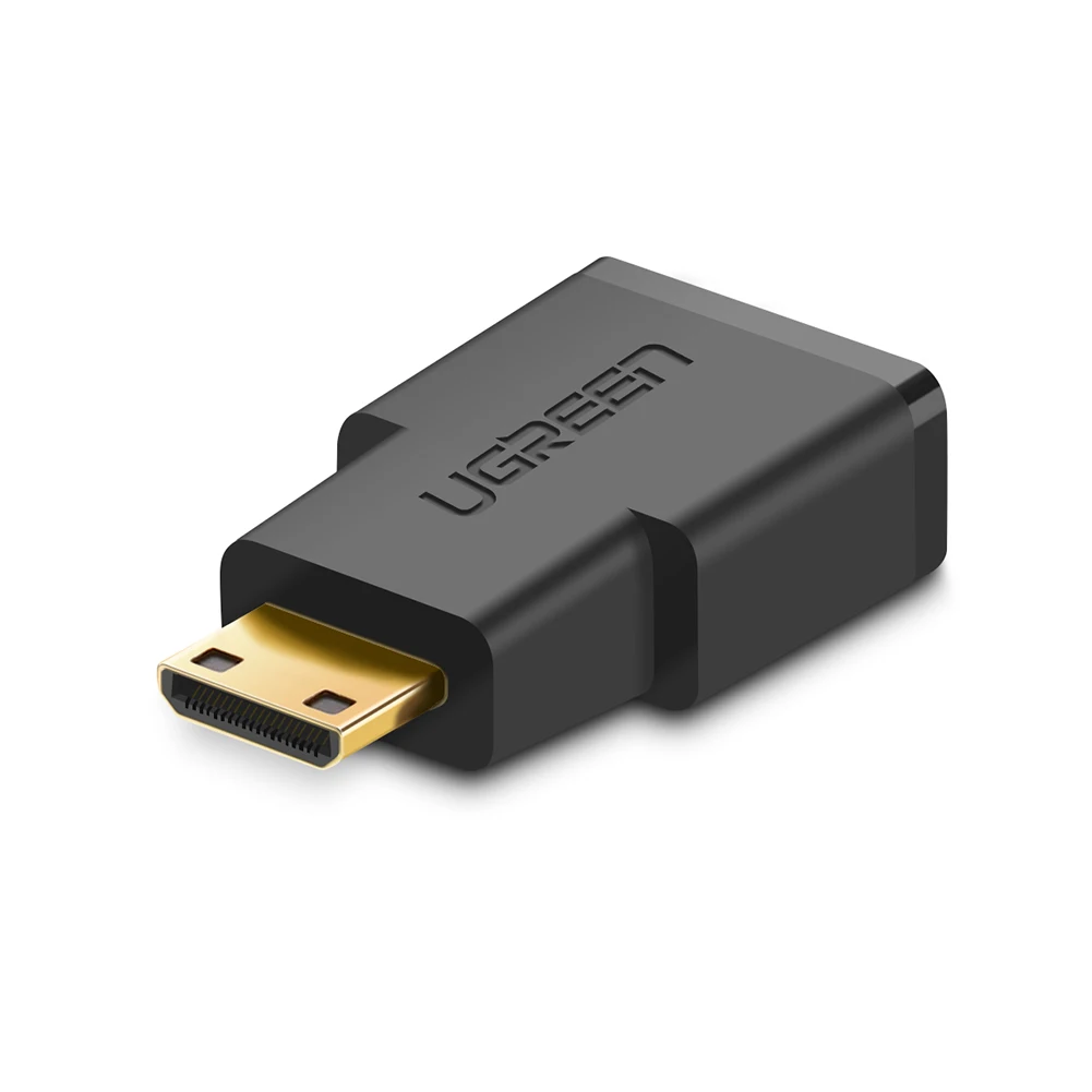 Ugreen 3 в 1 мини hdmi мужчина микро-hdmi мужчина к hdmi женский конвертер адаптер для планшет пк мобильный телефон hdmi адаптер
