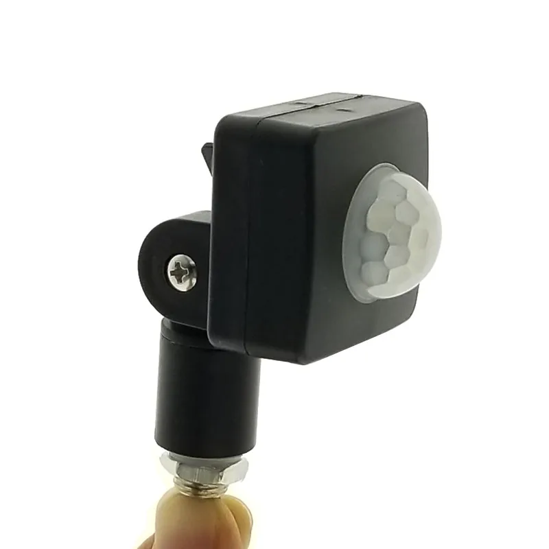 

85-265V IP65 Motion Sensor Adjustable PIR Switch Ultrathin LED Flood Light PIR Waterproof Outdoor Motion Sensor Detector